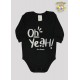 CONJ. BODY SUED. M/L EST. OH YEAH + CALCA SUED. C/PUNHO EST. FORMAS (N)