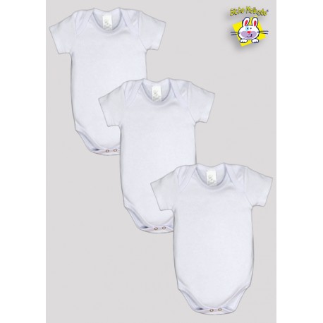 BODY M/C PRONTA ENTREGA BRANCO LISO 1 AO 4 (N)