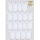 BODY M/C LISO BRANCO (18 PCS)