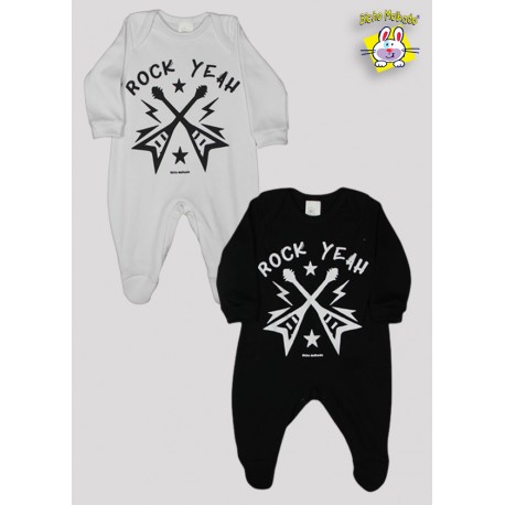 MACACAO PIJAMA M/L EST. ROCK YEAH (N)