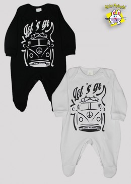 MACACAO PIJAMA M/L EST. KOMBI (O)