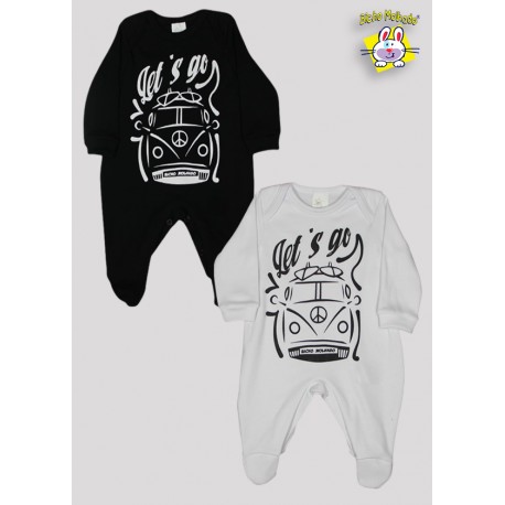 MACACAO PIJAMA M/L EST. KOMBI (O)