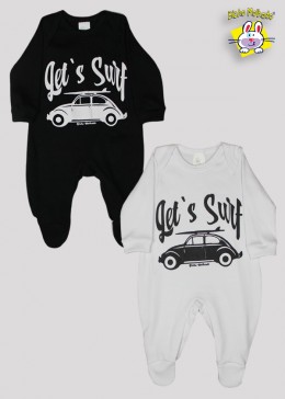 MACACAO PIJAMA M/L EST. FUSCA (O)