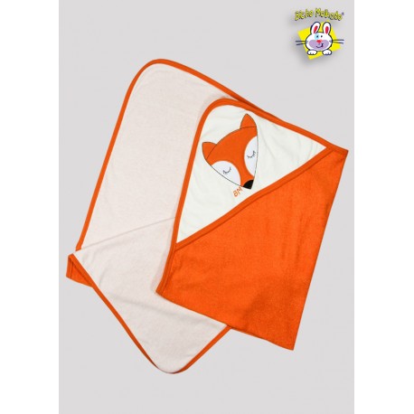 TOALHA C/ CAPUZ BORD. RAPOSINHA (N)