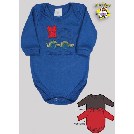 BODY M/L PRONTA ENTREGA BORD. MENINO ESCURO