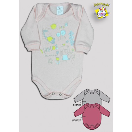 BODY M/L PRONTA ENTREGA EST. MENINA CLARO