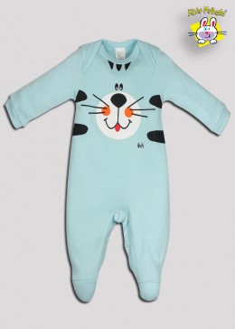 MACACAO PIJAMA M/L EST. CARA DE TIGRINHO (O)