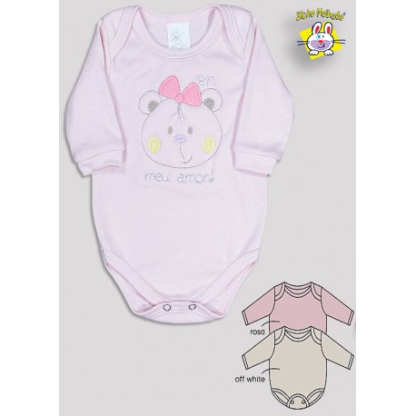 BODY M/L PRONTA ENTREGA BORD. MENINA CLARO