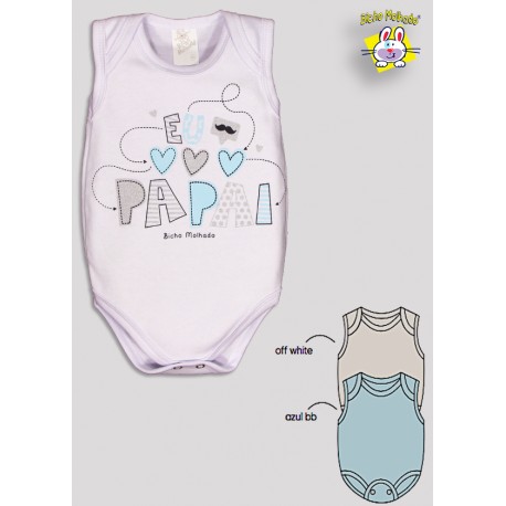 BODY REGATA PRONTA ENTREGA EST. AMO O PAPAI (O)