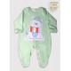 MACACAO PIJAMA M/L EST. URSO POLAR (O)