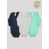 BODY M/L PRONTA ENTREGA MENINO LISO 