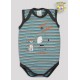 BODY REGATA 2 M.MALHA + 1 F.TINTO/M.MALHA EST. AMIGOS (O)