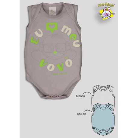 BODY REGATA PRONTA ENTREGA EST. AMO O VOVO (O)