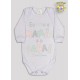BODY M/L PRONTA ENTREGA EST. AMO MAMAE E PAPAI (A)