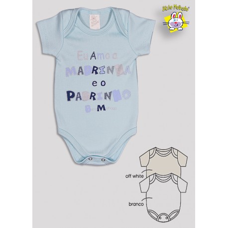 BODY M/C PRONTA ENTREGA EST. AMO PADRINHO E A MADRINHA (O)