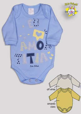 BODY M/L PRONTA ENTREGA EST. AMO A TITIA (O)