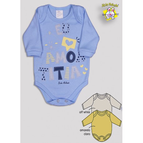 BODY M/L PRONTA ENTREGA EST. AMO A TITIA (O)