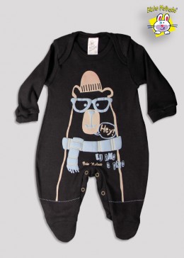 MACACAO PIJAMA M/L EST. AMO FRIO (O)