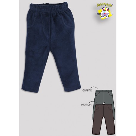 CALCA PRONTA ENTREGA PL LISA CANELADA C/ BARRA (O)