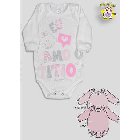 BODY M/L PRONTA ENTREGA EST. AMO O TITIO (A)