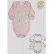 BODY M/L PRONTA ENTREGA EST. AMO PADRINHO E A MADRINHA (A)