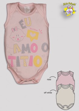 BODY REGATA PRONTA ENTREGA EST. AMO O TITIO (A)