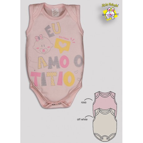 BODY REGATA PRONTA ENTREGA EST. AMO O TITIO (A)