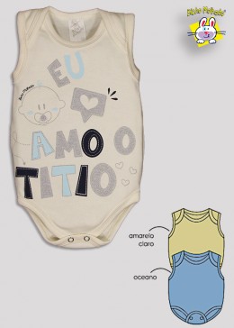 BODY REGATA PRONTA ENTREGA EST. AMO O TITIO (O)