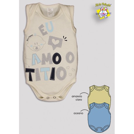 BODY REGATA PRONTA ENTREGA EST. AMO O TITIO (O)