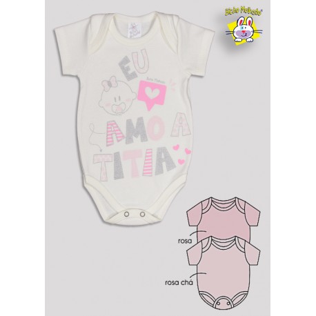 BODY M/C PRONTA ENTREGA EST. AMO A TITIA (A)