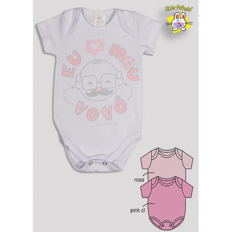 BODY M/C PRONTA ENTREGA EST. EU AMO O VOVÔ (A)