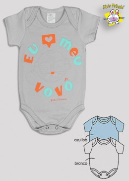 BODY M/C PRONTA ENTREGA EST. EU AMO O VOVÔ (O)