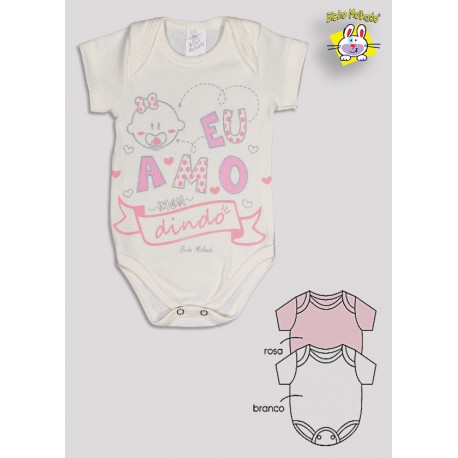 BODY M/C PRONTA ENTREGA EST. EU AMO PADRINHO (A)