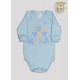 BODY M/L PRONTA ENTREGA EST. EU AMO A MAMAE (O) - KIT 3 PÇS
