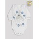 BODY M/L PRONTA ENTREGA EST. EU AMO A VOVO (O) - KIT 3 PÇS