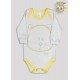 BODY M/L PRONTA ENTREGA BC/COL EST. (O) - KIT 3 PÇS