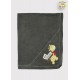 KIT MACACAO PL. C/ CASACO SOBREPOSTO BORD. GIRAFFE + MANTA PL. BORD. GIRAFFE (O)