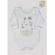 CONJ. BODY SUED. M/L BORD. GIRAFFE + CALCA SUED. PE REVERSIVEL BORD. GIRAFFE (A)