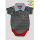 CONJ 1 BODY M/C POLO BORD.GOLF+ 1 SHORTS BORD.+ 1 CALCA BORD.(O)