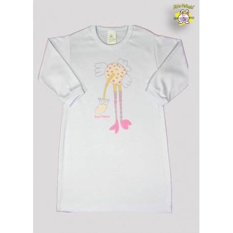 CAMISOLA SUED. M/L EST. AVESTRUZ 1 AO 8 (A)