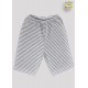 CONJ PIJAMA CAMISETA M.MALHA M/C EST. DORMINHOCO + SHORTS MALHA DE FIO TINTO 1 AO 8 (O)