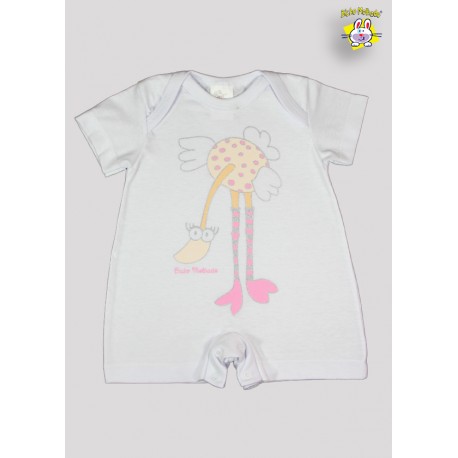 MACACAO PIJAMA M.MALHA M/C EST. AVESTRUZ (A)