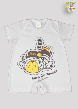 MACACAO PIJAMA M.MALHA M/C EST. HORA DA SONECA (O)