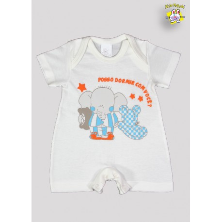 MACACAO PIJAMA M.MALHA M/C EST. POSSO DORMIR (O)