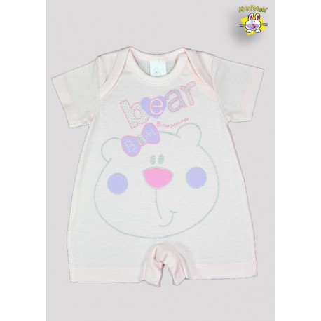 MACACAO PIJAMA M.MALHA M/C EST. BEAR (A)