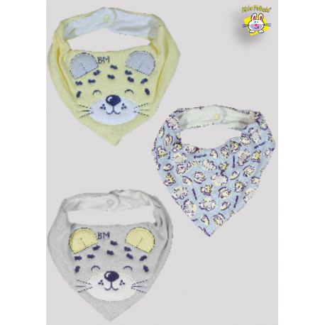 BABADOR SUEDINE  (2 BORD. + 1 EST) (O)