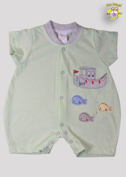 MACACAO CURTO MEIA MALHA M/C BORD. PESCARIA (O)