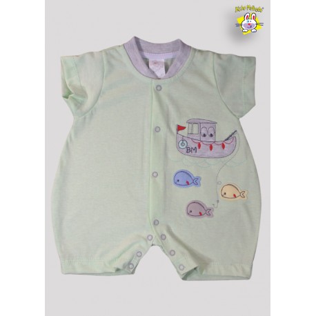 MACACAO CURTO MEIA MALHA M/C BORD. PESCARIA (O)