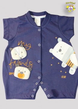 MACACAO CURTO MEIA MALHA M/C EST/BORD. MY FRIENDS (O)