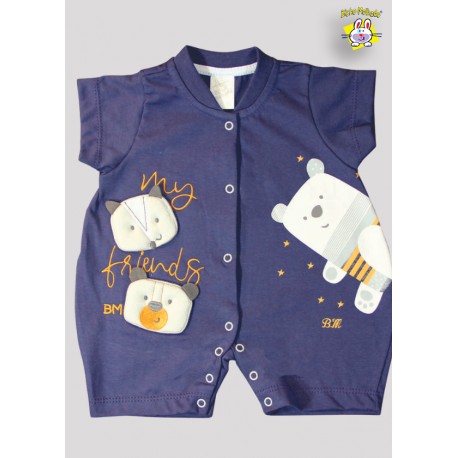 MACACAO CURTO MEIA MALHA M/C EST/BORD. MY FRIENDS (O)